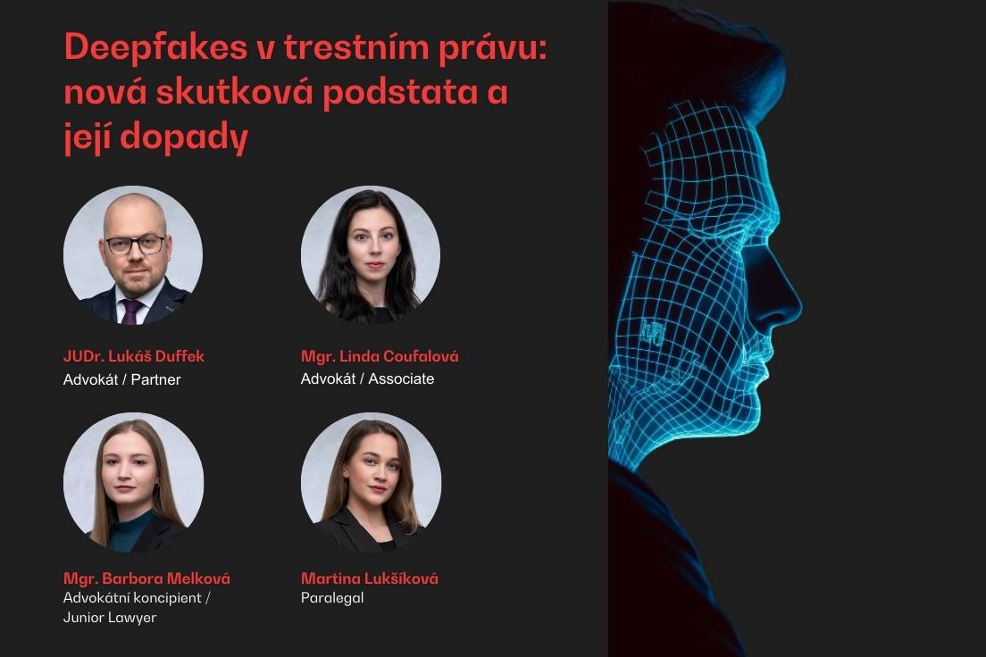 Deepfakes v trestn&iacute;m pr&aacute;vu, zneužit&iacute; identity k v&yacute;robě pornografie