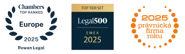 Loga ocenění advokátní kancelář ROWAN LEGAL 2025